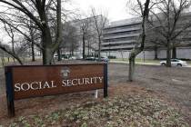The Social Security Administration's main campus is seen in Woodlawn, Md., Jan. 11, 2013. (AP P ...