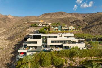 The three-story mansion on Dragon Ridge Drive in MacDonald Highlands has been leased for $85,00 ...