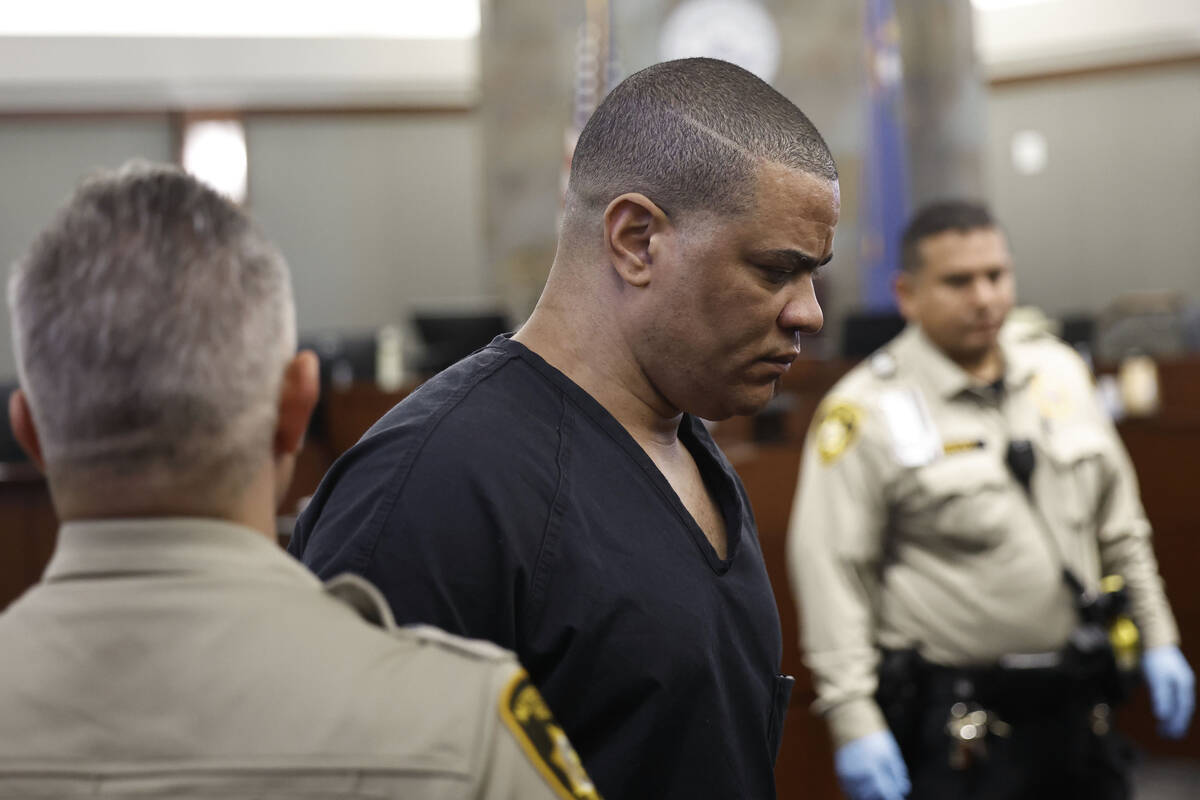 Roidan Durruthy Mendoza, who plead guilty to killing his estranged wife in front of their two k ...