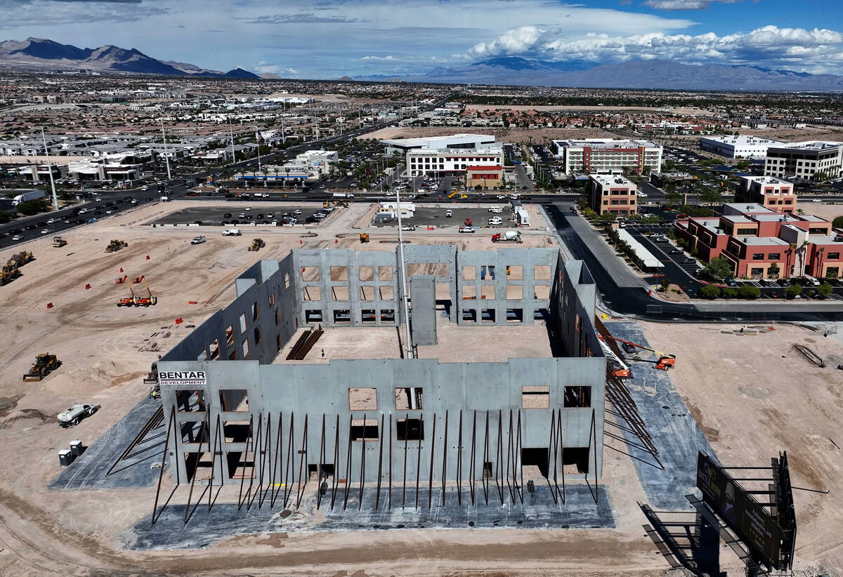 Construction is underway for the new Life Time fitness club across from IKEA in the southwest v ...