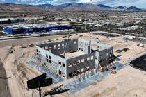 Construction is underway for the new Life Time fitness club across from IKEA in the southwest v ...