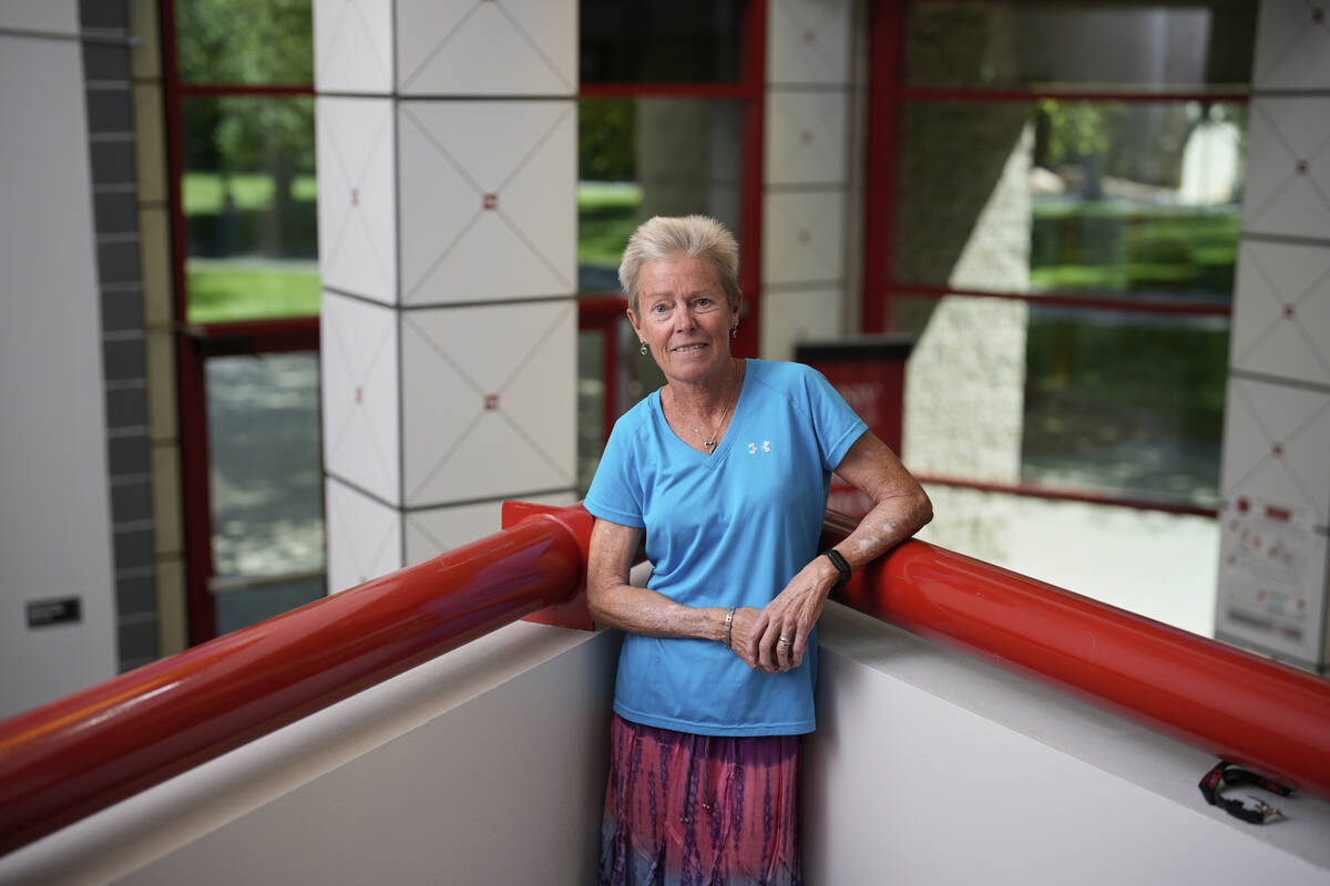 Janet Dufek, a professor at the School of Integrated Health Sciences at the University of Nevad ...
