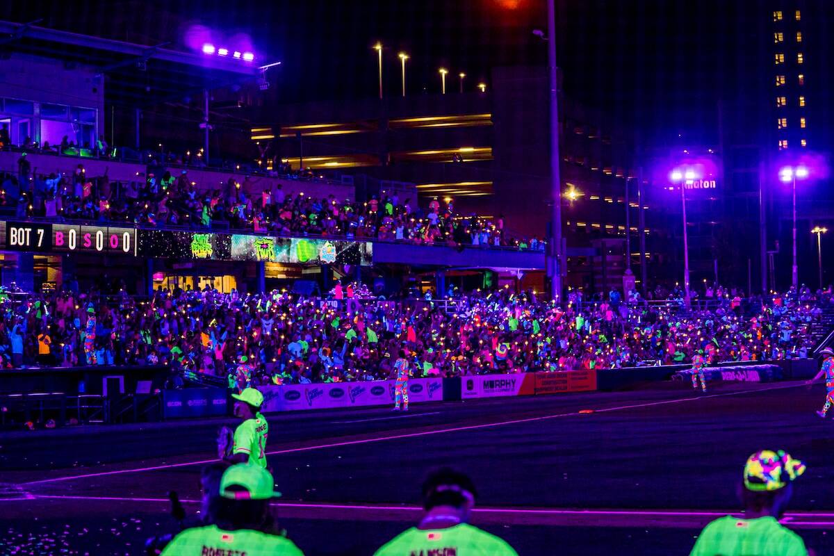 Cosmic Baseball announced it will bring its 2026 tour to Las Vegas. (Cosmic Baseball/Las Vegas ...
