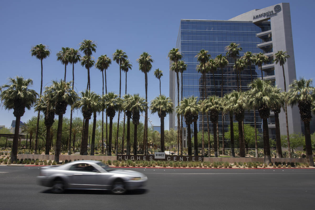 The Hughes Center office park on Thursday, June 20, 2024, in Las Vegas, Nevada. (Daniel Jacobi ...
