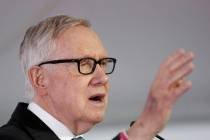 The late Harry Reid. (Las Vegas Review-Journal, File)