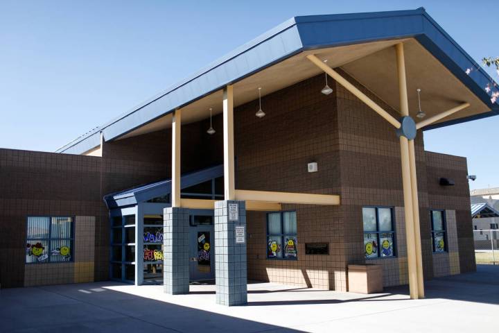 Thompson Elementary in Las Vegas. (Las Vegas Review-Journal)