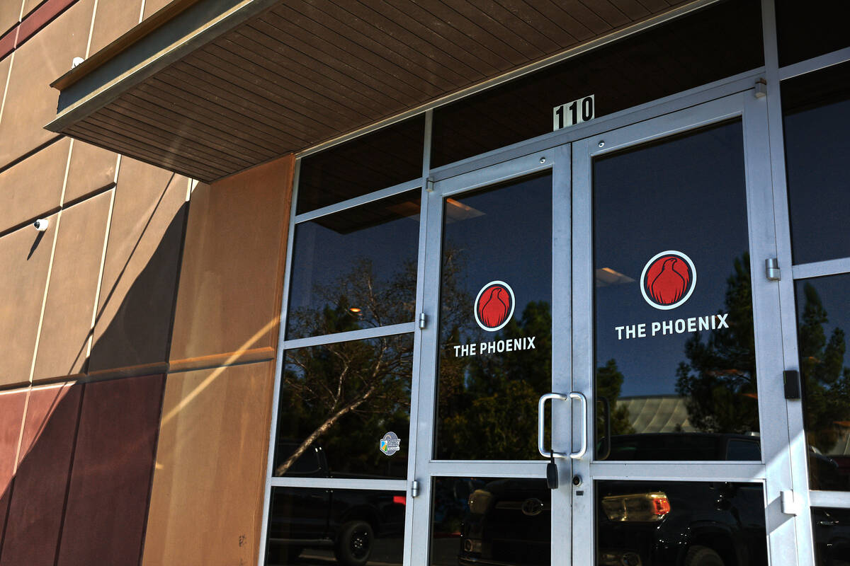 The exterior of The Phoenix, a national sober active community that embraces connection through ...