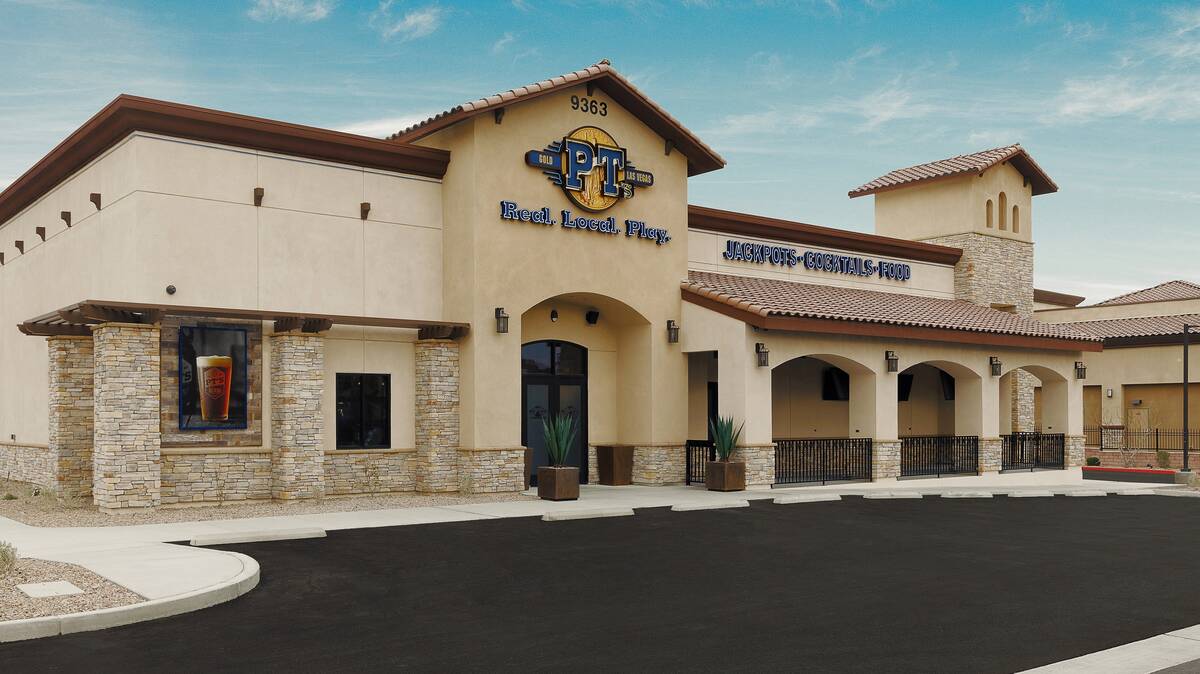 Golden Entertainment's PT's Taverns also owns this outlet at Mountain's Edge. (Courtesy Golden ...