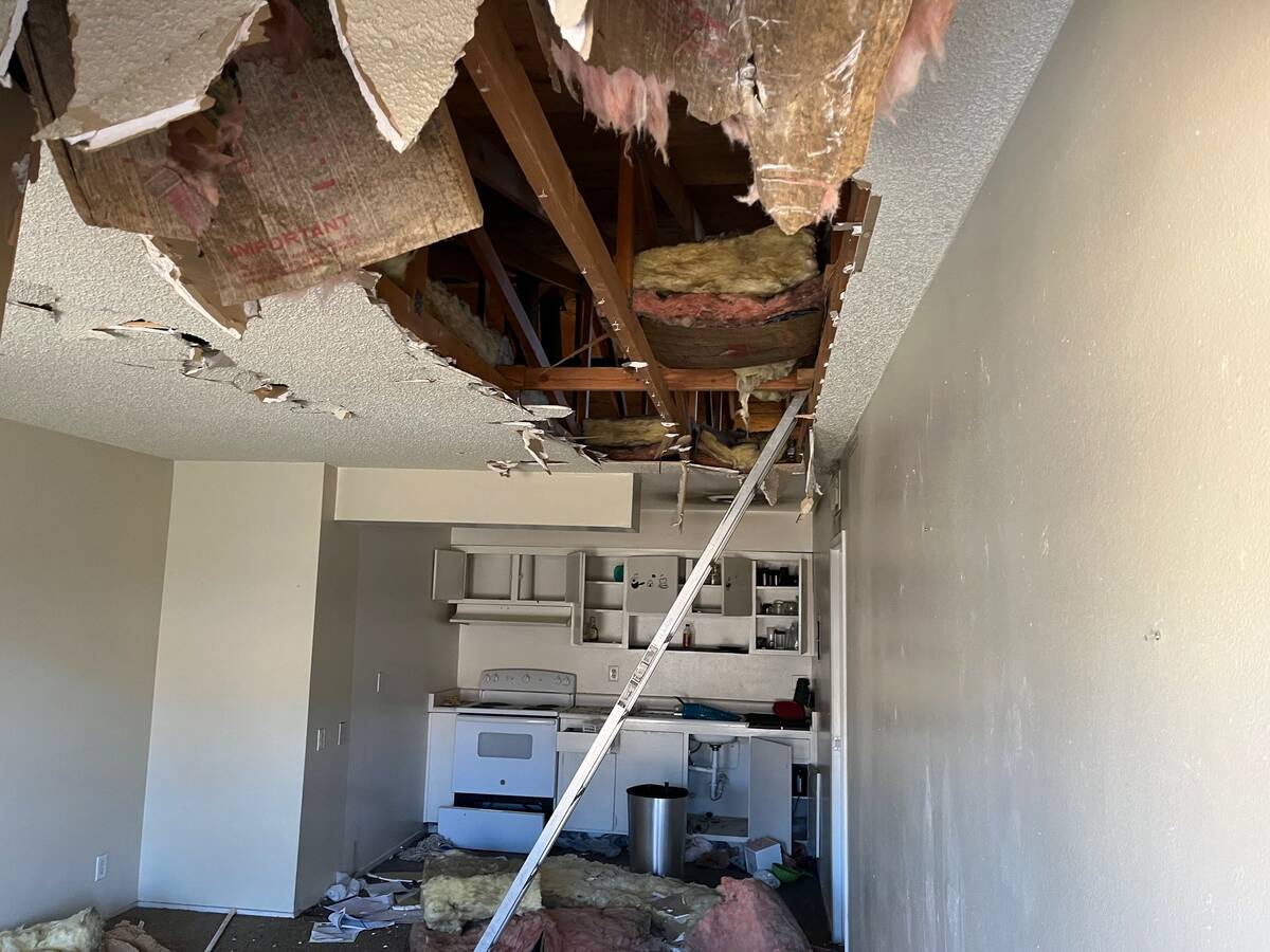 The American Red Cross of Southern Nevada released this photo on Saturday, Jan. 11, 2025, of th ...