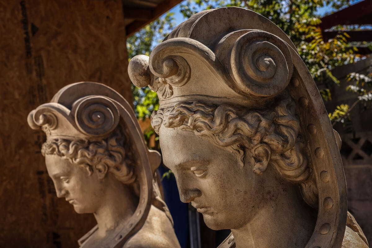 Sculptures collector Jeff Young recently acquired and believes survived the infamous MGM Grand ...