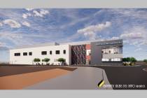 Renderings for the new NHBC Academic Laboratory. (Nevada Health & Bioscience Corporation)