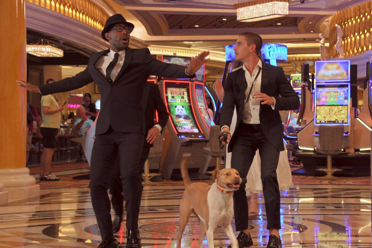 Karamo Brown, left, and Antoni Porowski appear in an episode of the TV show "Queer Eye." (Netflix)