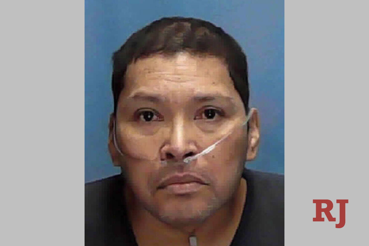 This is a mugshot of Oskar Sieza Jr. who was pronounced dead at High Desert State Prison, about ...