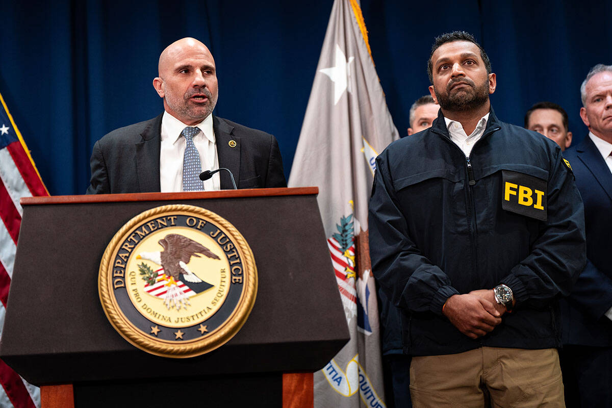 New York Assistant Director in Charge Christopher Raia speaks at a news conference alongside FB ...
