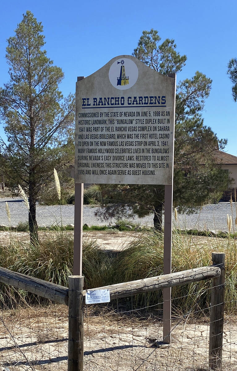 After receiving official registration on the Nevada State Register of Historic Places in 1998, ...