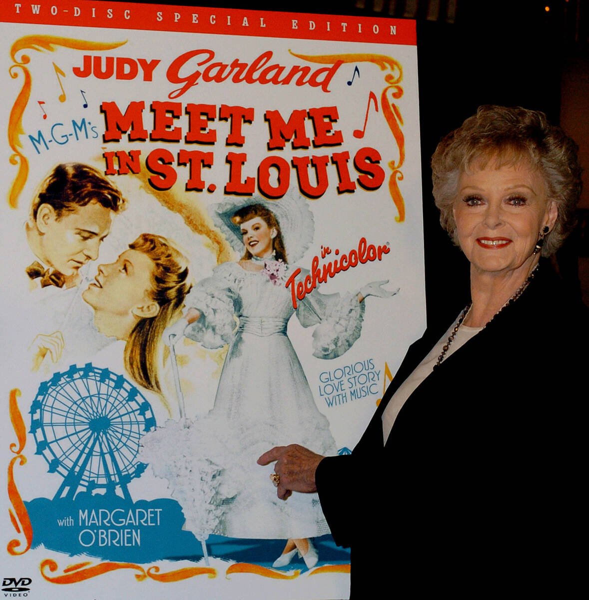 FILE- This April 4, 2004 file photo shows June Lockhart posing for a photo as she arrives for t ...