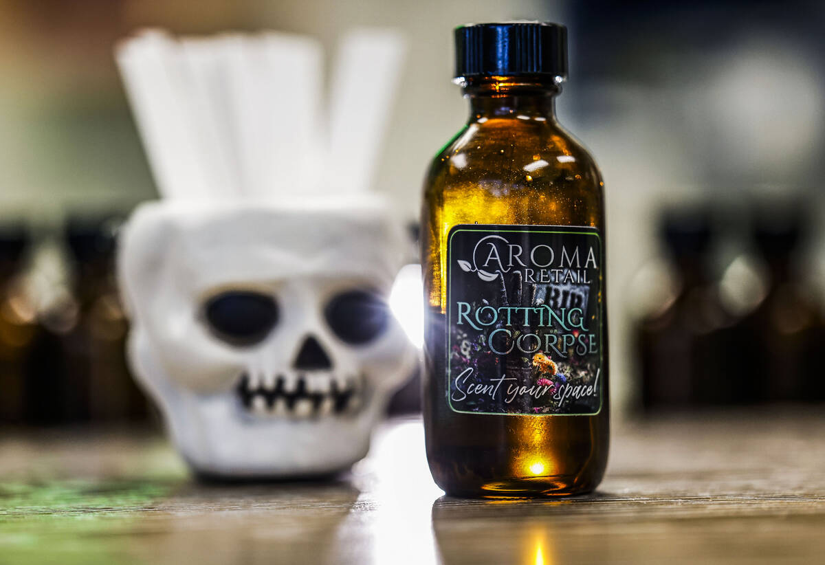 Aroma Retail’s Halloween-inspired scent “Rotting Corpse” is photographed T ...