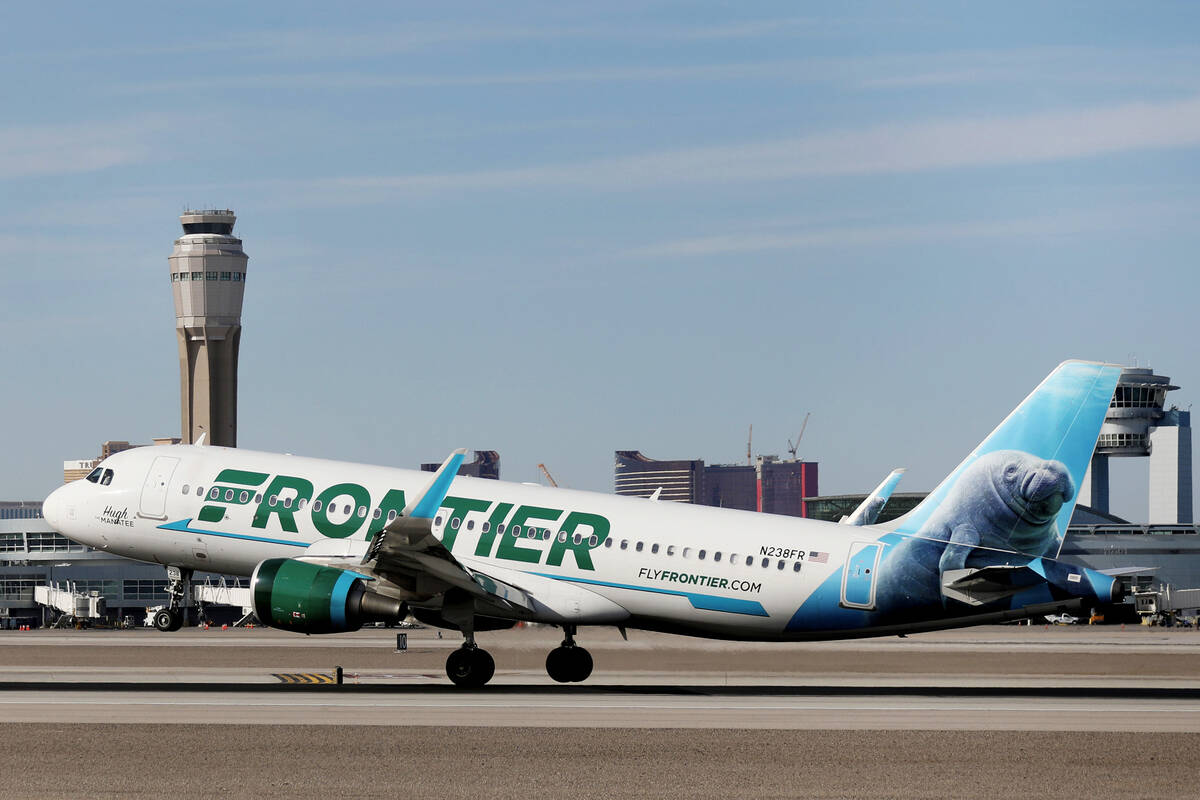Frontier Airlines will add nonstop flights between Las Vegas and New Orleans for 10 days in Feb ...