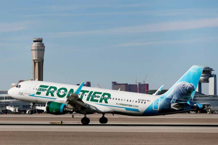 Frontier Airlines will add nonstop flights between Las Vegas and New Orleans for 10 days in Feb ...
