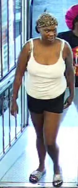 One of three women suspected in attack of 89-year-old security guard during a robbery on Oct. 2 ...