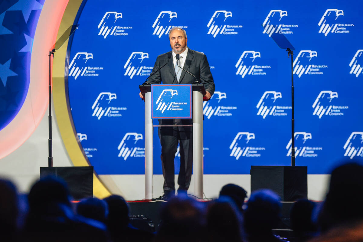 Joe Gruters, the chairman of the Republican National Committee, speaks during day two of the Re ...