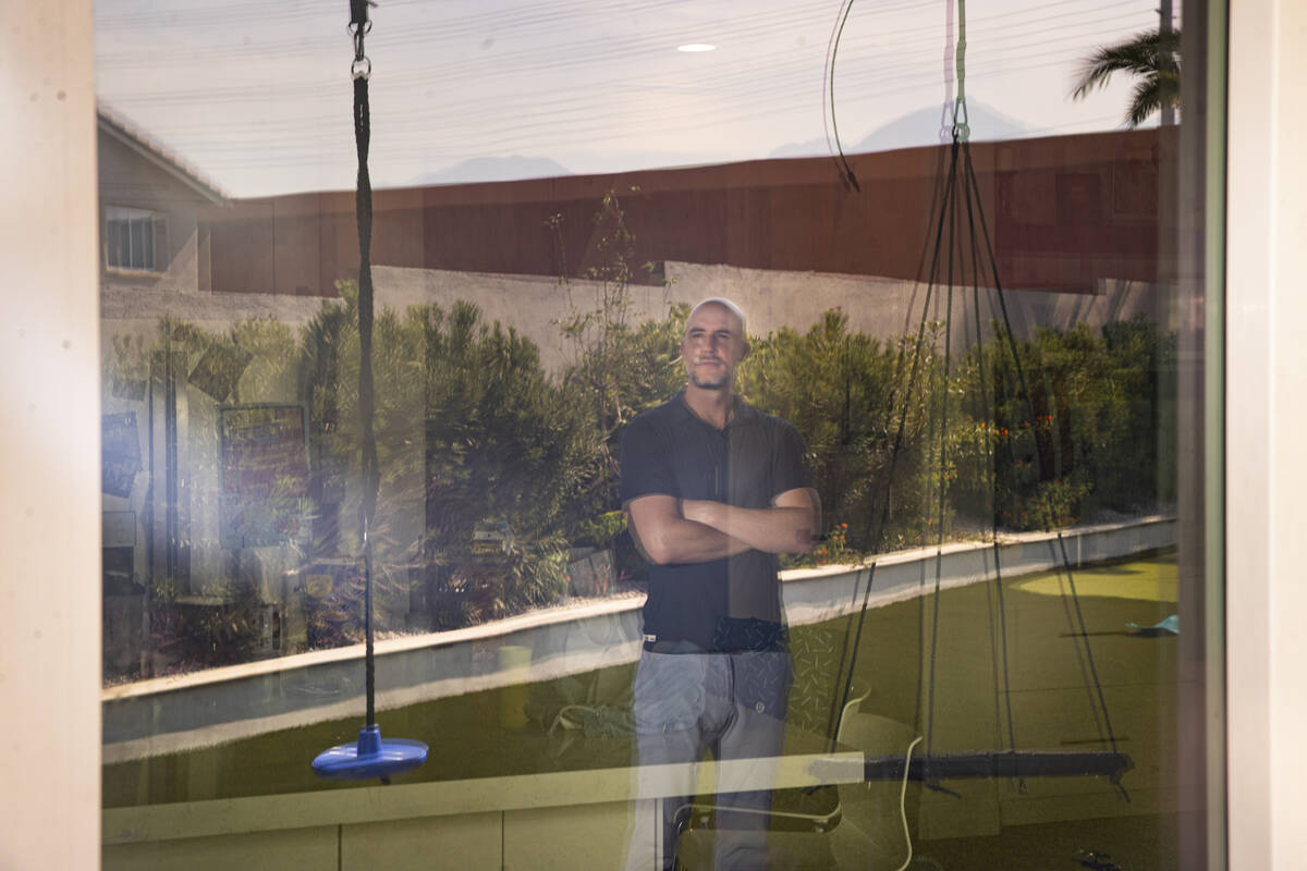 Sam Castor, a Summerlin attorney suing the Las Vegas Valley Water District over excessive fees, ...