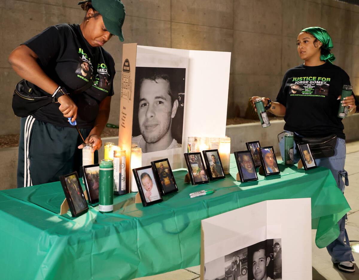 Desiree Smith, founder of More Than A Hashtag, right, and Tori, who declined to give her last n ...