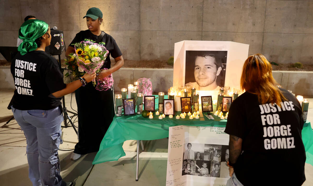 Desiree Smith, founder of More Than A Hashtag, right, and Tori, who declined to give her last n ...