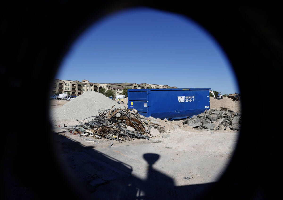 Construction is underway for the Senator Joseph M. Neal Jr. Apartments complex at 1632 Yale St. ...