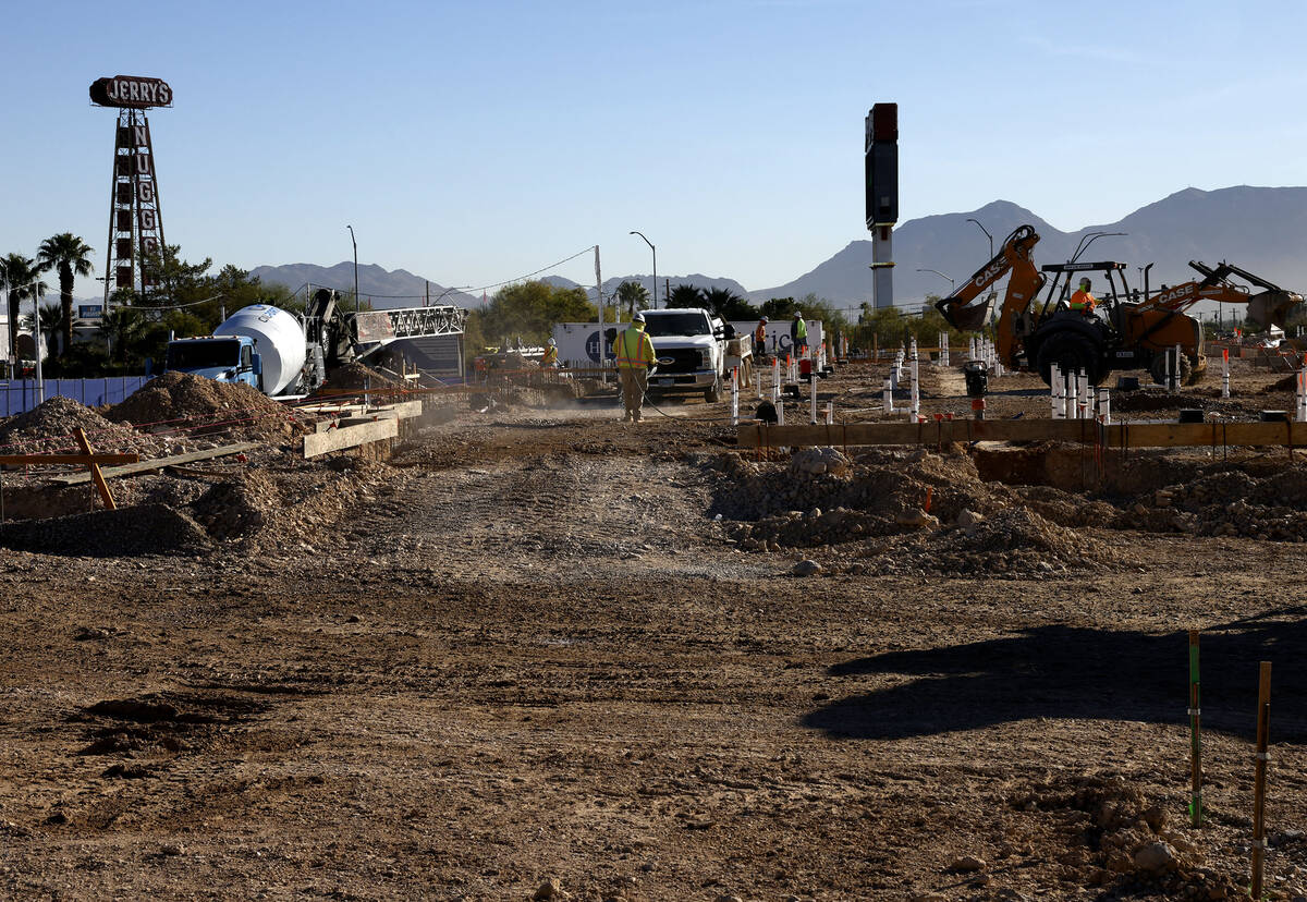 Construction is underway for the Senator Joseph M. Neal Jr. Apartments complex at 1632 Yale St. ...