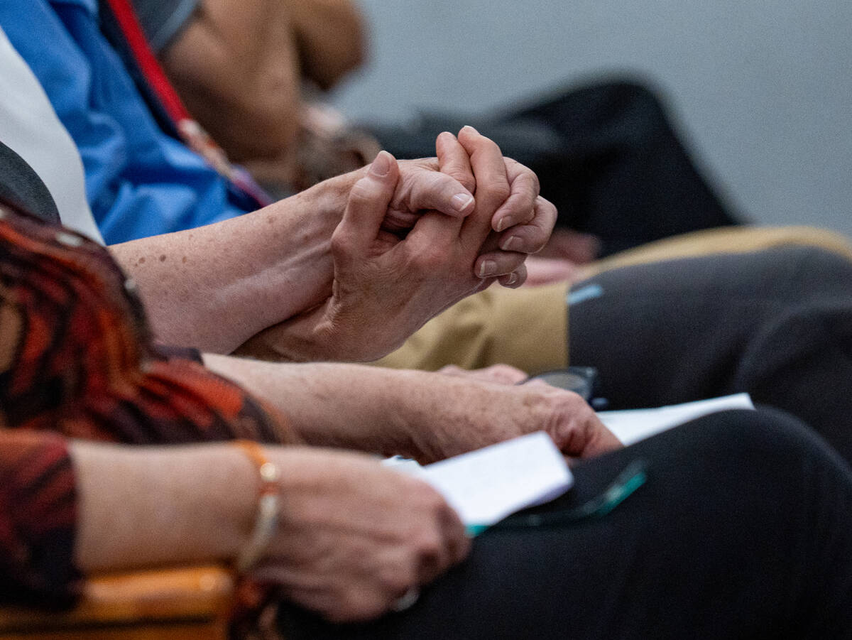 Friends and family of George Monahan, a local dentist who was robbed and fatally shot by Samuel ...