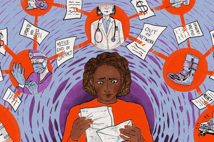 If you decide to stick with your familiar doctors even though they’re out-of-network, co ...