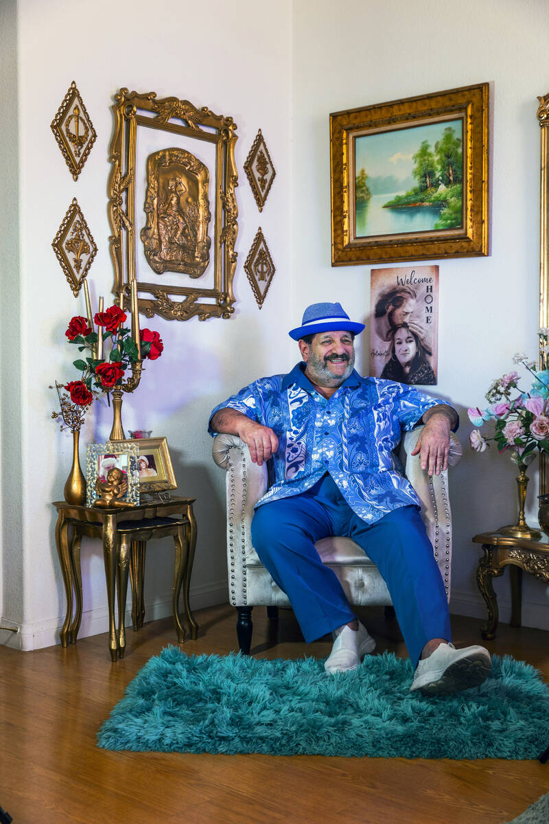 Frank Citro at home in a favorite spot where his talks with his daughter Antoinette who recentl ...