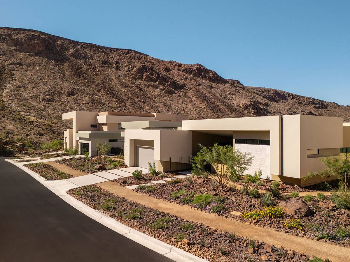 The Canyon Residences luxury condos in Ascaya are designed and built by Las Vegas–based archi ...