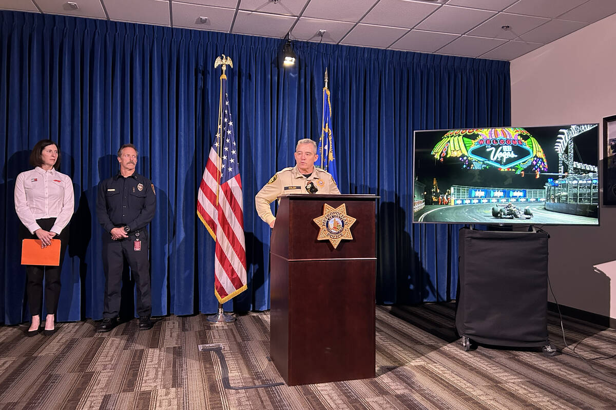 Metropolitan Police Department Undersheriff Andrew Walsh discusses safety plans for the 2025 La ...