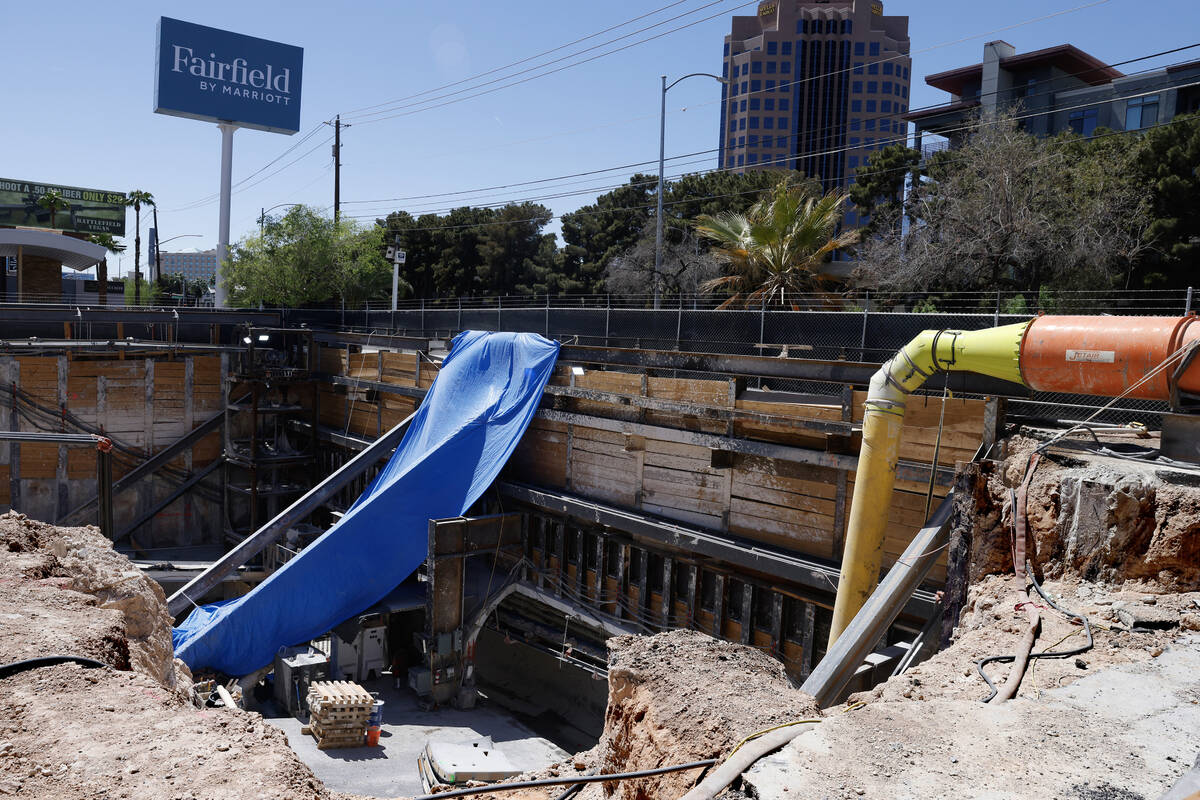 Construction is underway at the former Firefly Tapas Kitchen & Bar at 3824 Paradise Rd., ...