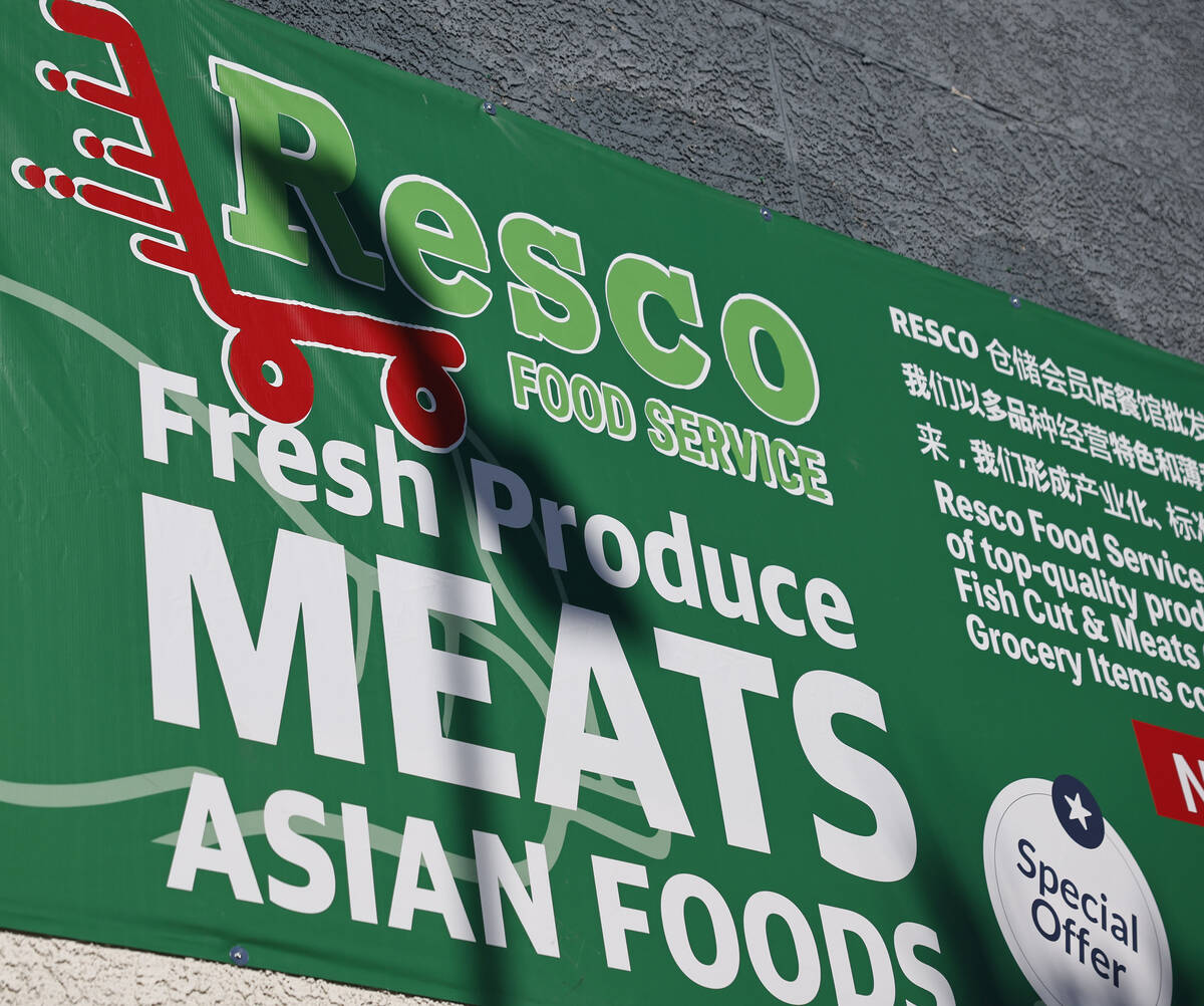 The site of the future Resco Food Service at 6150 W. Flamingo Road Thursday, Nov. 13, 2025 in L ...