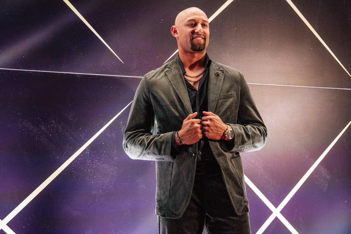 Royce Lewis walks the MLB Awards red carpet at The Cosmopolitan Thursday, Nov. 13, 2025, in Las ...