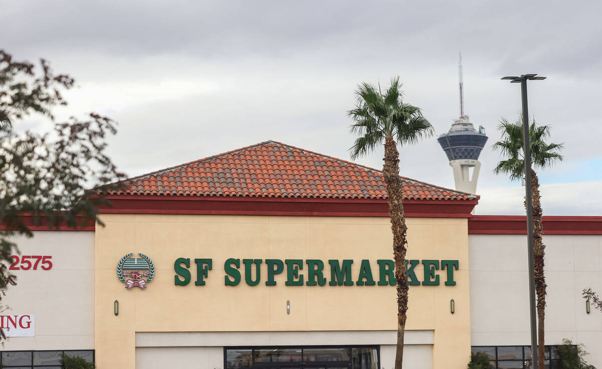 The future location of SF Supermarket at 2575 S. Maryland Parkway is seen on Friday, Nov. 14, 2 ...