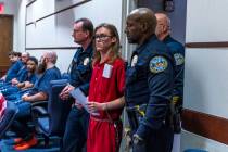 Tyler Johns, the suspect in the killing of 11-year-old Brandon Dominguez-Chavarria, is escorted ...