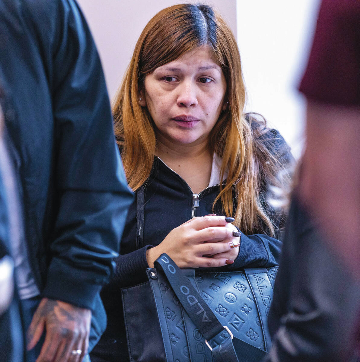 1Rubi Chavarria, the mother of 11-year-old Brandon Dominguez-Chavarria reflects following the b ...