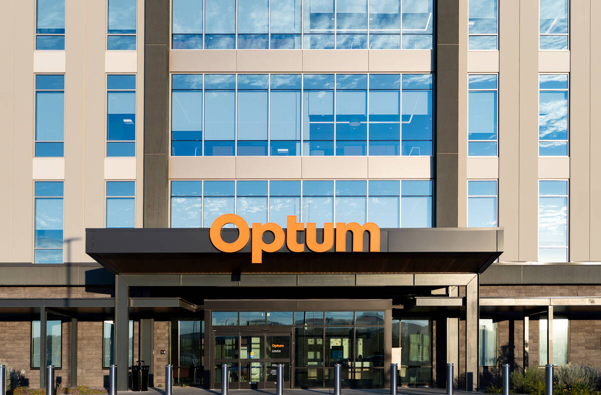 An Optum medical building that recently sold is shown in Henderson on Nov. 13, 2025. (Kara Gild ...