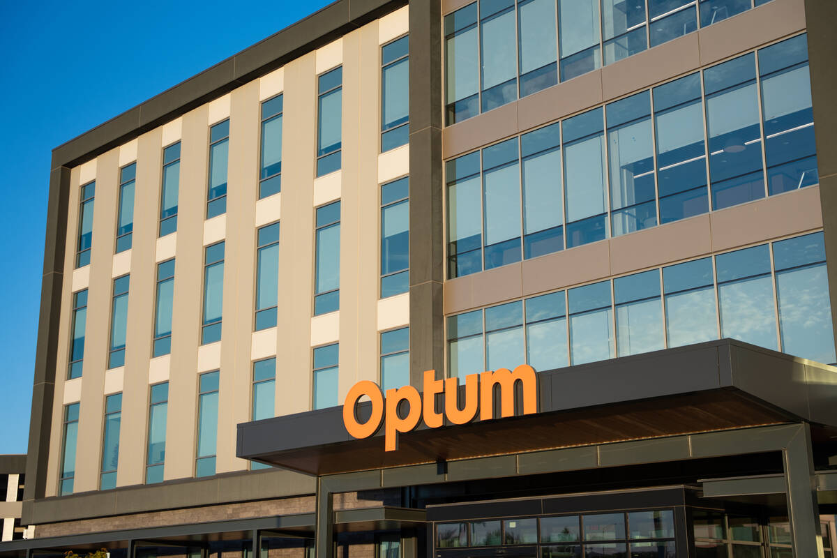 An Optum medical building that recently sold is shown in Henderson on Nov. 13, 2025. (Kara Gild ...