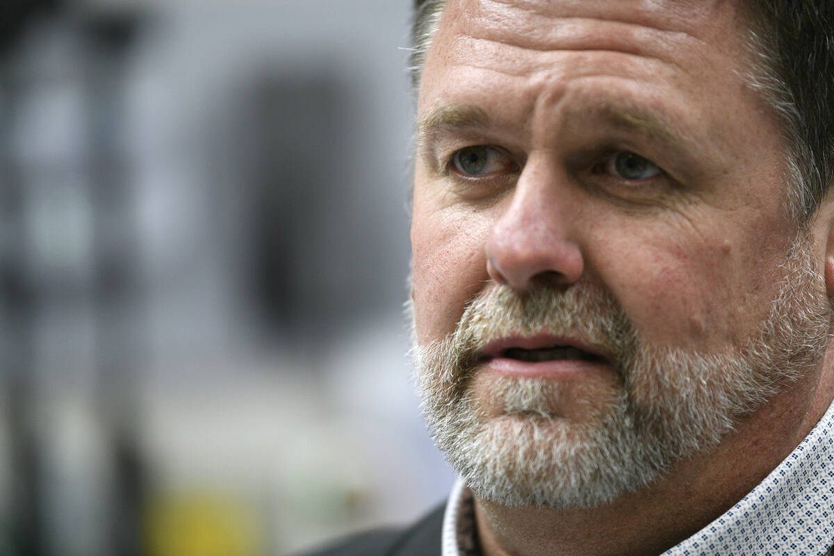 John Pope, vice president of trauma services for Sunrise Hospital and Medical Center, talks abo ...