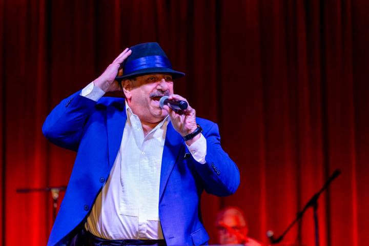 Frank Citro performs a few songs and a little comedy at the Italian American Club on Sunday, Se ...