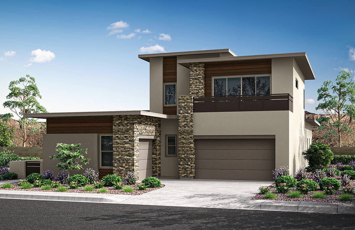 Construction is underway at Tri Pointe Homes' Lakeview Ridge, a gated neighborhood located with ...