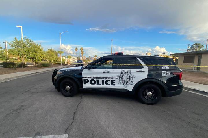 Police were looking for a suspect after a person was shot on Wednesday, Nov. 19, 2025, in west ...