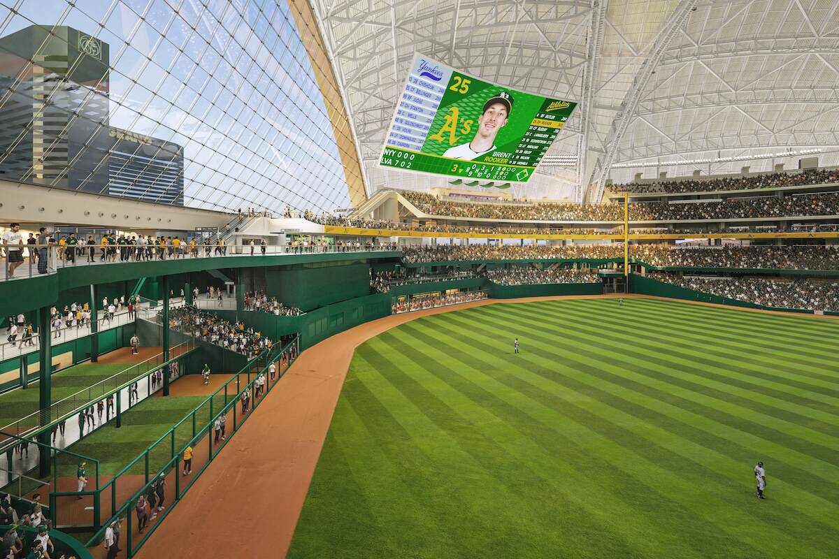 A's Las Vegas ballpark experience center to give fans immersive