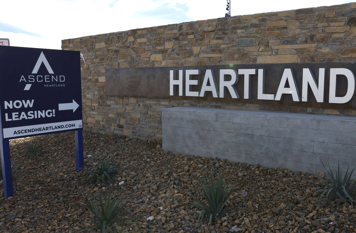 Construction is underway for Ascend Heartland, a new apartment complex, at 7400 Evelyn Brook St ...