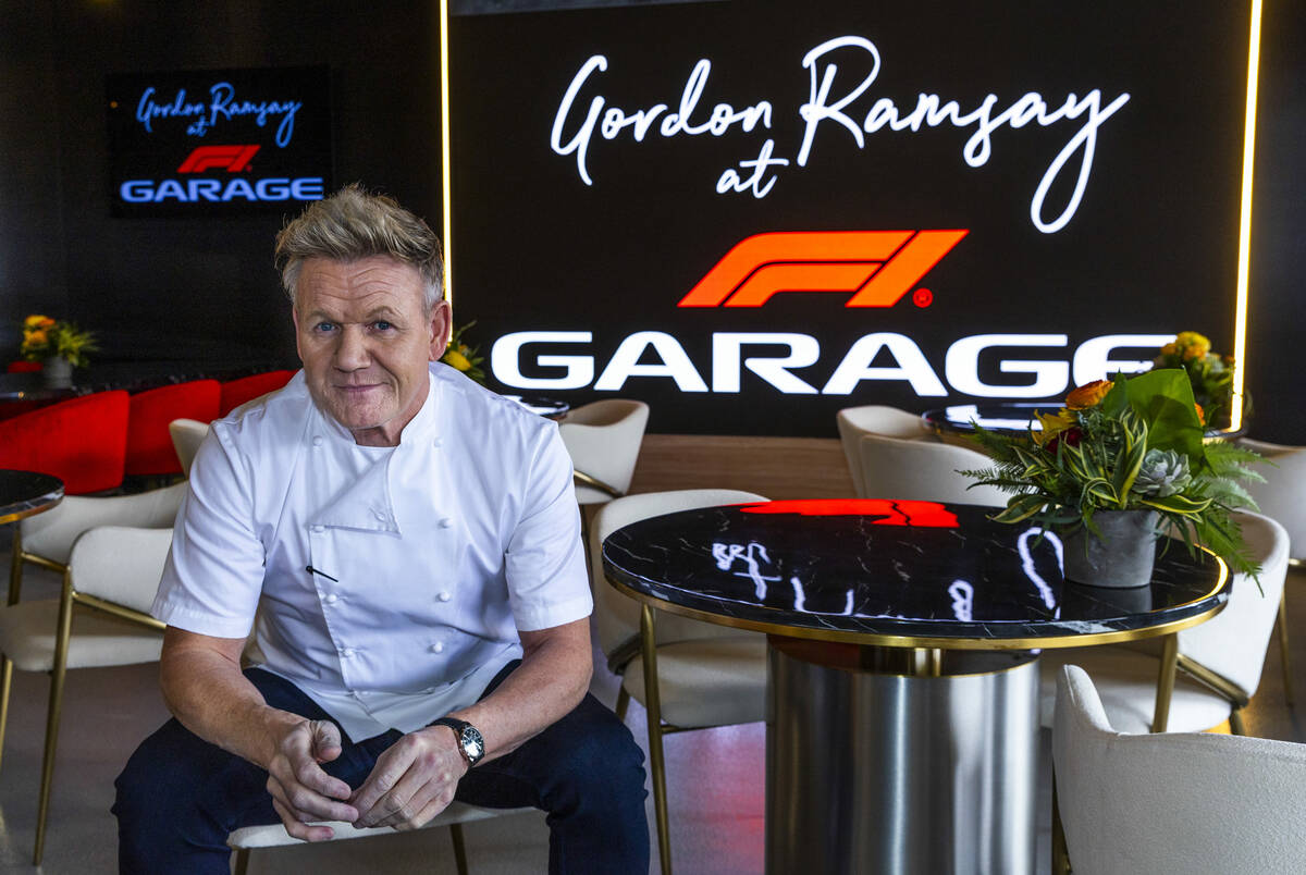 Gordon Ramsay’s Las Vegas Grand Prix hospitality space allows guests to ‘properly indulge’